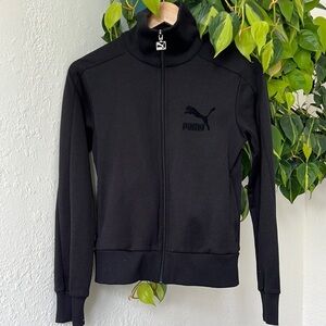 Puma Black Full-Zip Track Jacket